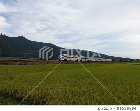 秋の山形新幹線”つばさ”号 秋の山形新幹線”つばさ”号 81658894