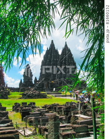 Prambanan temple near Yogyakarta on Java, Indonesia Prambanan temple near Yogyakarta on Java, Indonesia 81660152