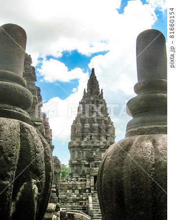 Prambanan temple near Yogyakarta on Java, Indonesia 81660154
