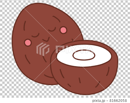 ココナッツ キャラのイラスト素材 ココナッツ キャラのイラスト素材