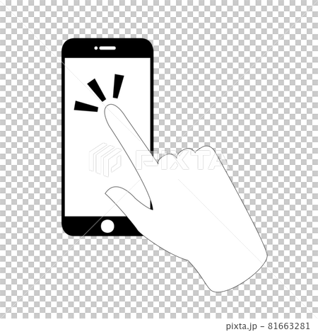 Tap on your smartphone Tap on your smartphone 81663281