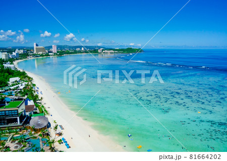 グアムのビーチ 81664202