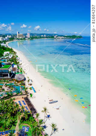 グアムのビーチ 81664207