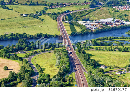 The view from the top of Kinnoull Hill - Perth - Scotland 81670177