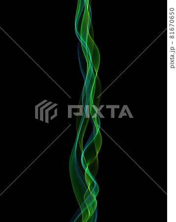 緑色のライン 81670650