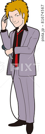 カラオケで盛り上がるチャラ男 81674567