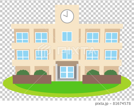 学校のイラスト 81674578