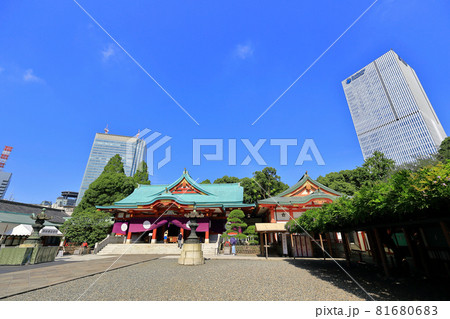 東京 千代田区永田町 日枝神社 本殿 東京 千代田区永田町 日枝神社 本殿 81680683