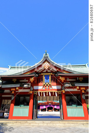 東京　千代田区永田町　日枝神社　神門 81680697
