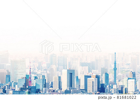 東京の都市風景 81681022