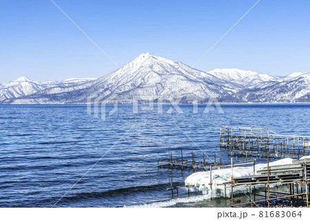 支笏湖、恵庭岳　千歳市 81683064