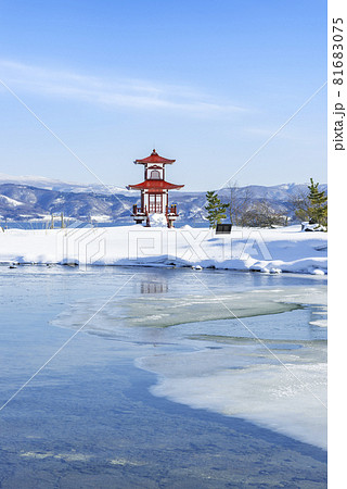 洞爺湖 浮見堂 洞爺湖町 洞爺湖 浮見堂 洞爺湖町 81683075