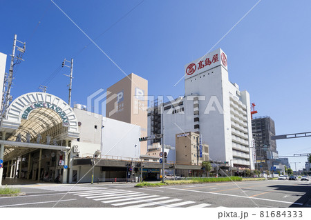 柳ケ瀬商店街　柳ケ瀬交差点　金華橋通り　柳ケ瀬本通　県道151号  岐阜高島屋 81684333