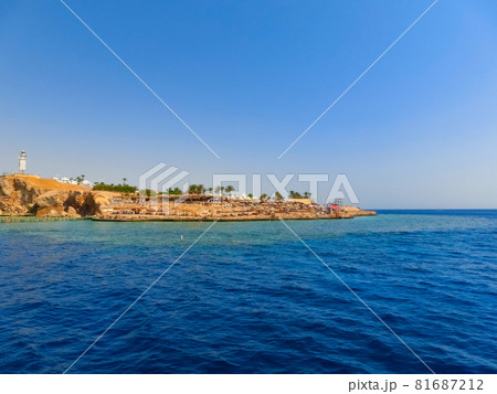 Reefs on Red sea beach resort in Egypt Reefs on Red sea beach resort in Egypt 81687212