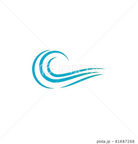 Water wave Logo 81687268