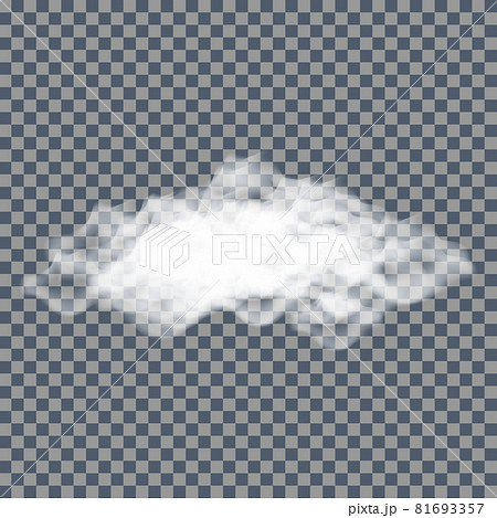 透明な雲 イラスト 素材のイラスト素材