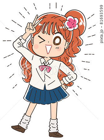 かわいい陽キャのギャル 81693599