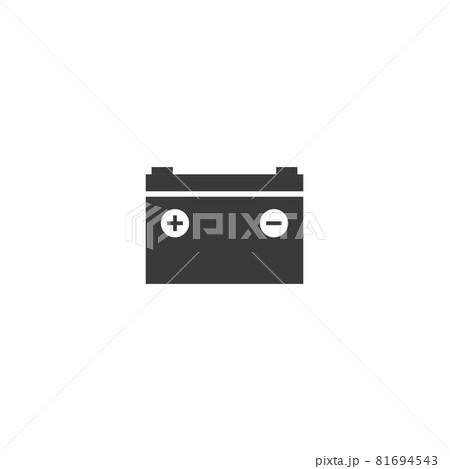 Car battery icon Car battery icon 81694543