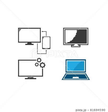 Monitor computer icon 81694590