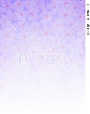 夜桜の幻想的なイメージ 上から下へ薄くなるグラデーション 背景素材 縦 他色有りのイラスト素材