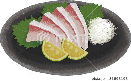 ぶりの刺身 81698198