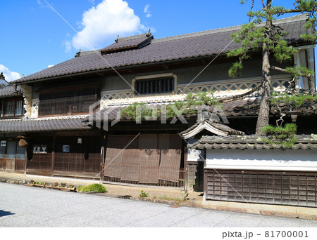 因幡街道大原宿の町並み 因幡街道大原宿の町並み 81700001