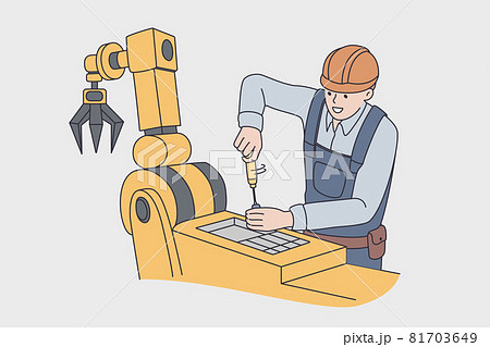 Working on production factory concept Working on production factory concept 81703649