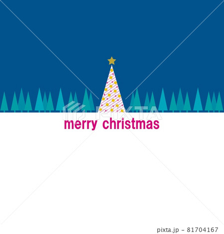 メリークリスマス クリスマスツリー メリークリスマス クリスマスツリー 81704167