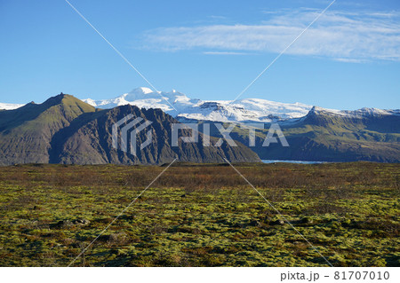 Route 1 and Vatnajokull, Skaftafell, Iceland 81707010