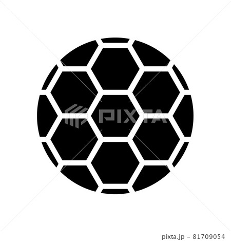 ball soccer glyph icon vector illustration ball soccer glyph icon vector illustration 81709054