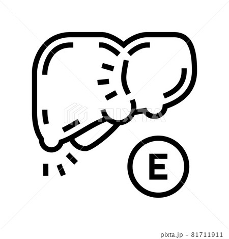 type e hepatitis line icon vector illustration type e hepatitis line icon vector illustration 81711911