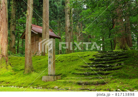 白山平泉寺 参道沿いの八幡神社 白山平泉寺 参道沿いの八幡神社 81713898