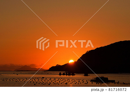 九十九島の夕景 81716072