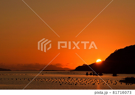 九十九島の夕景 九十九島の夕景 81716073