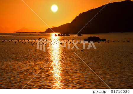 九十九島の夕景 九十九島の夕景 81716086