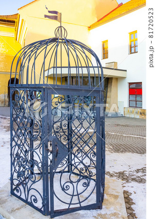 Cage Of Shame in Slovakia Cage Of Shame in Slovakia 81720523