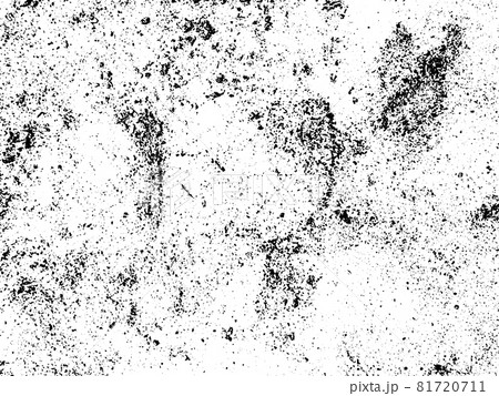 Black and white grunge. Distress overlay texture. Abstract surface dust and rough dirty wall background concept.  Distress illustration simply place over object to create grunge effect. Vector EPS10. 81720711