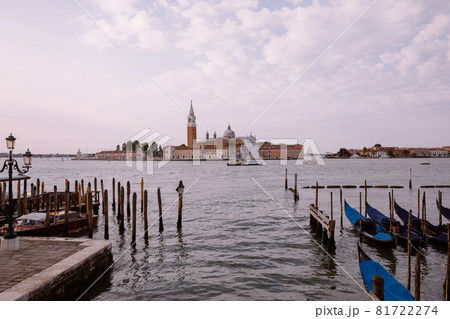 Panoramic view of Laguna Veneta of Venice and San Giorgio Maggiore Island 81722274
