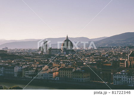 Panoramic view of Florence city from Piazzale Michelangelo Panoramic view of Florence city from Piazzale Michelangelo 81722346