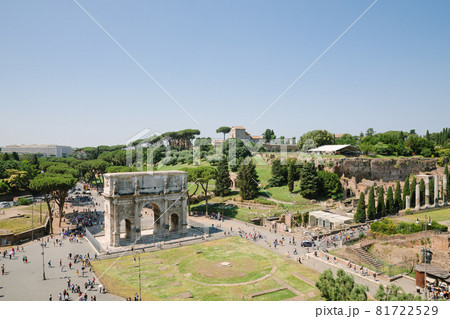 Triumphal Arch of Constantine in Rome 81722529