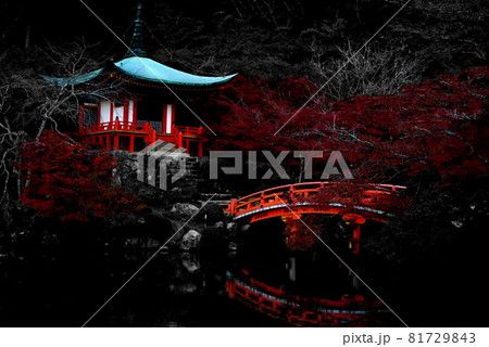 醍醐寺の紅葉 醍醐寺の紅葉 81729843