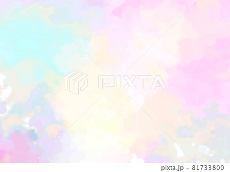幻想的なカラフルなテクスチャ背景 81733800