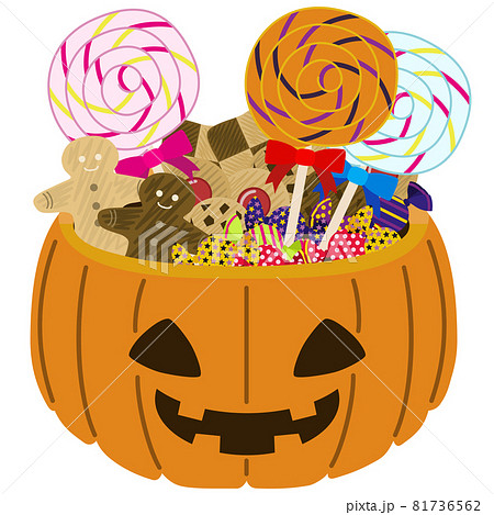 Illustration Of Assorted Halloween Sweets Stock Illustration