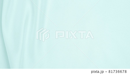 Smooth elegant blue silk or satin luxury cloth texture as abstract background. Luxurious Christmas background or New Year background design 81736678