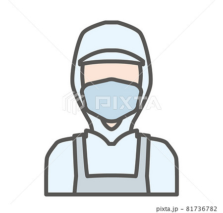 食品製造業の人物アイコン 食品製造業の人物アイコン 81736782