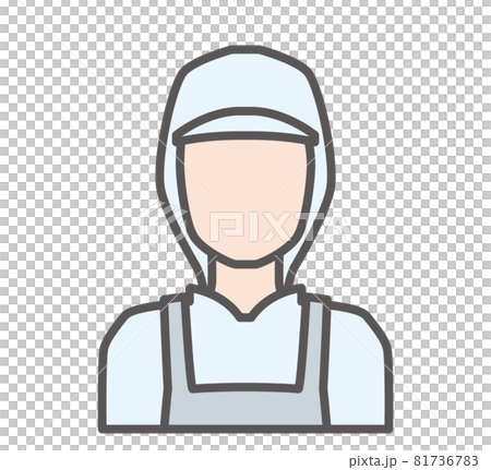 食品製造業の人物アイコン 食品製造業の人物アイコン 81736783