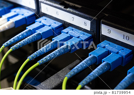 光通信・データセンターのコンセプトイメージ 81739954