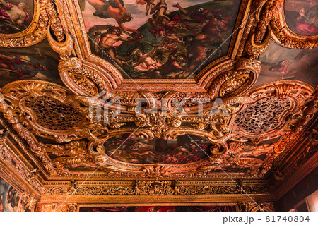 interiors of the doge's palace, Venice, Italy interiors of the doge's palace, Venice, Italy 81740804