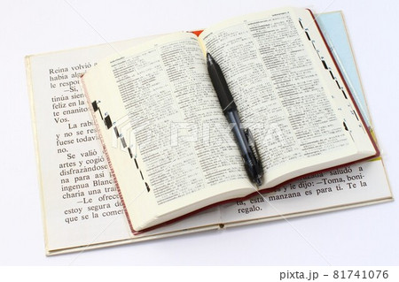 辞書と童話の本、スペイン語 辞書と童話の本、スペイン語 81741076