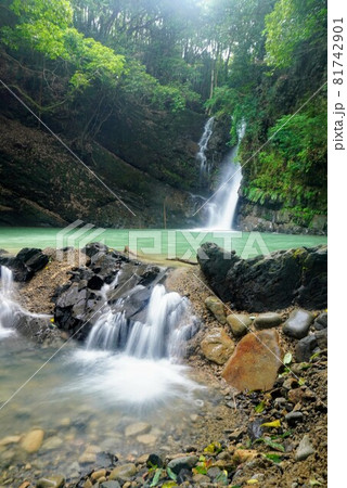 鮎返りの滝④【香川県三豊市財田町】 81742901